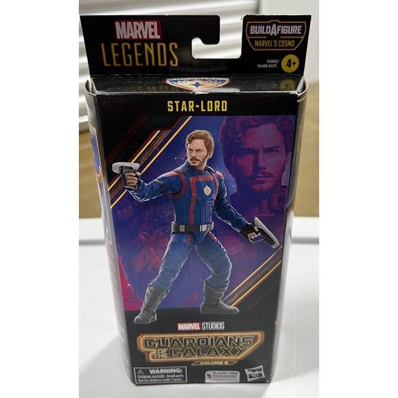 Build A Figure Guardians Of The Galaxy Marvel Legends Vol 3 Star-Lord NEW NIB - Picture 2 of 10